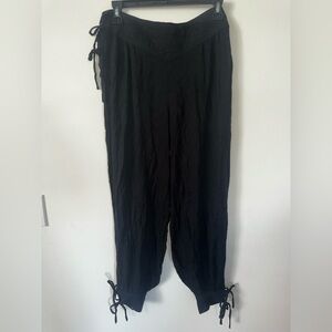 Free People harem pants Ankle Ties